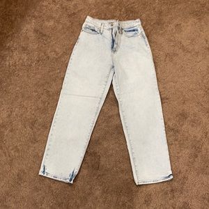 acid washed jeans
